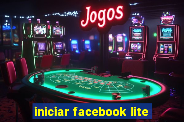 iniciar facebook lite